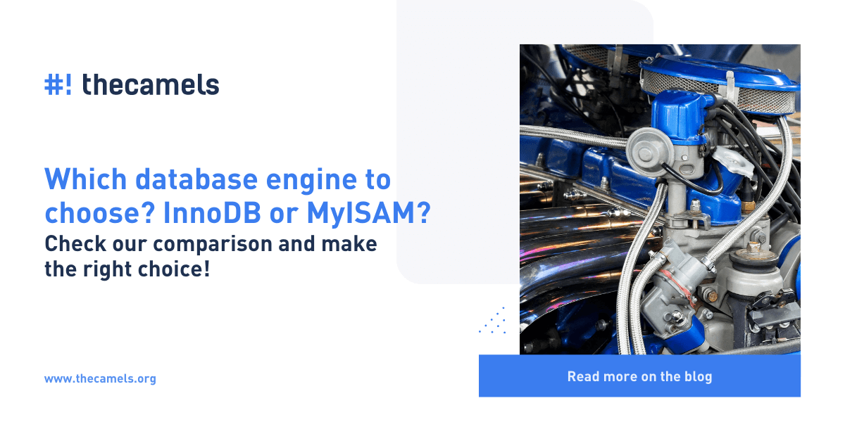 What is the difference between InnoDB and MyISAM? - Thecamels