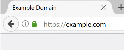 Site secured with SSL